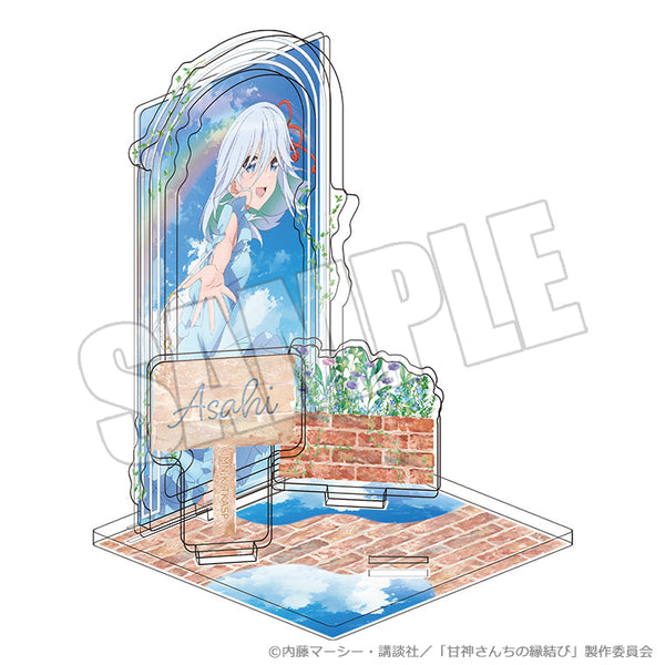 『甘神さんちの縁結び』アクリルシート付きジオラマスタンド 雨上がりの青空、夏の入口 朝姫