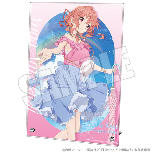 『甘神さんちの縁結び』A4アクリルプレート 雨上がりの青空、夏の入口 夕奈