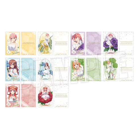『五等分の花嫁∽』トレーディングカード Flower Fairy Ver.【BOX】