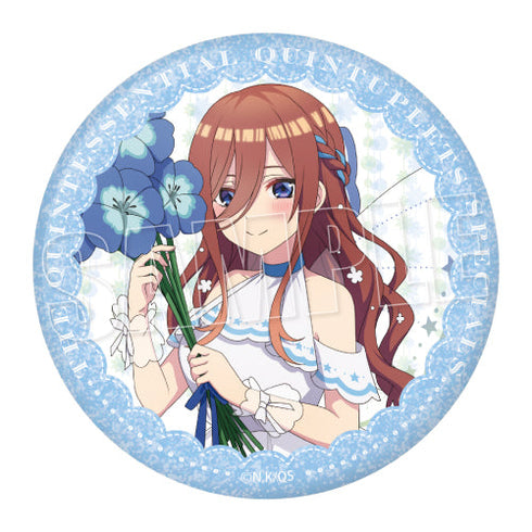 『五等分の花嫁∽』BIGホロ缶バッジ Flower Fairy Ver. 中野三玖