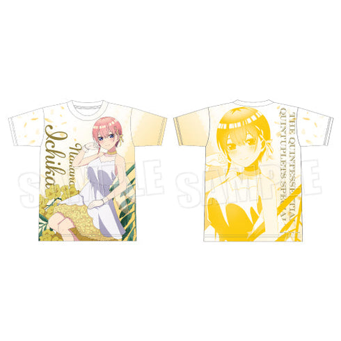 『五等分の花嫁∽』フルグラフィックTシャツ Flower Fairy Ver. 中野一花