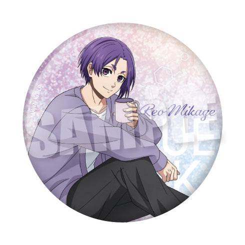 『ブルーロック』BIGホロ缶バッジ おはよう 7:23Ver. 御影玲王