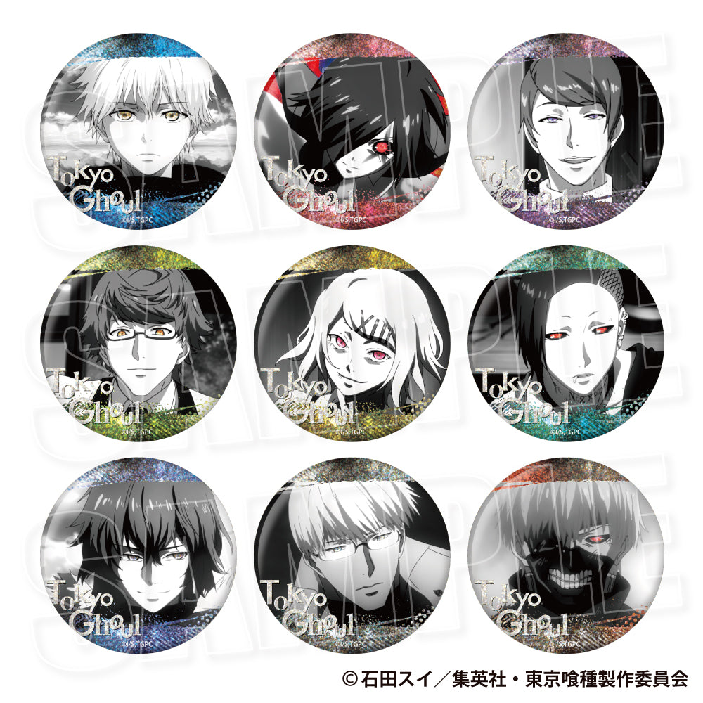 東京喰種 コレクション缶バッジ 9点セット TVアニメ『東京喰種トーキョーグール』 トレーディング缶バッジ