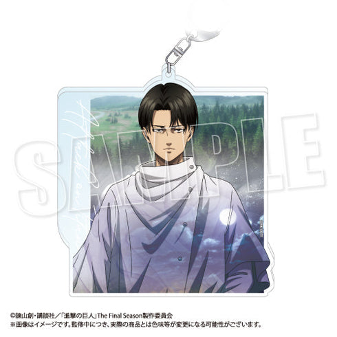 『進撃の巨人』BIGアクリルキーホルダー Reflect Memories Ver. リヴァイ