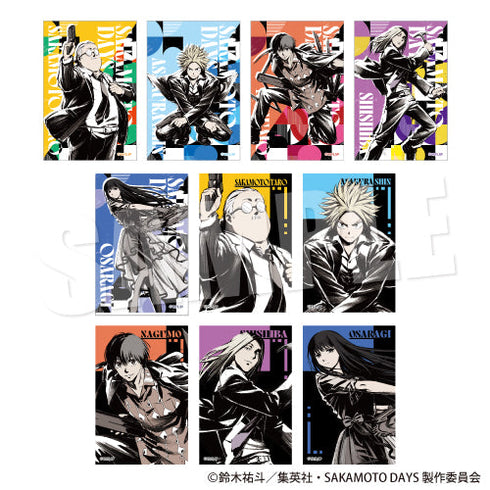 『SAKAMOTO DAYS』トレーディングクリアカード ネオ・ペインティングVer.【BOX】