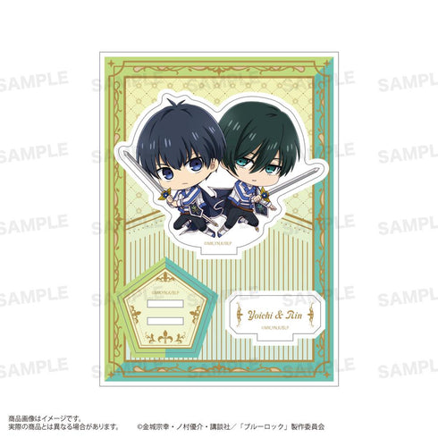 『ブルーロック』アクリルスタンド きゃらほっぴん! 騎士Ver. 潔世一&糸師凛