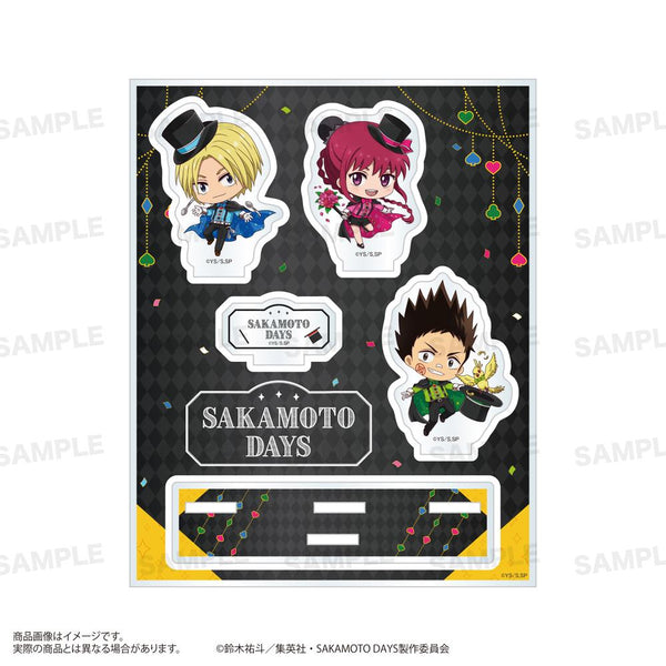 《SAKAMOTO DAYS》亚克力微缩场景 角色跳跃!魔术师版 辛&露&平助