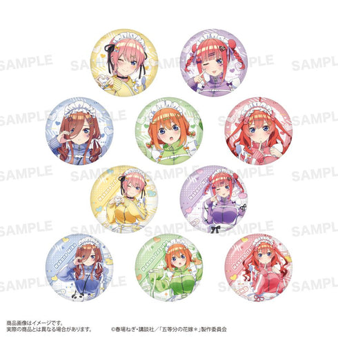 『五等分の花嫁*』トレーディング缶バッジ ジャージメイドVer.【BOX】