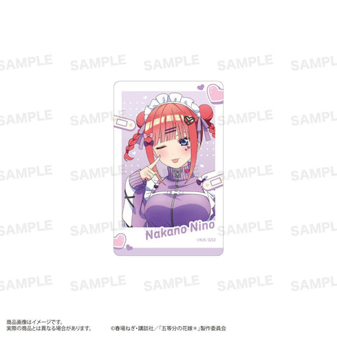 『五等分の花嫁*』トレーディングクリアカード ジャージメイドVer.【BOX】