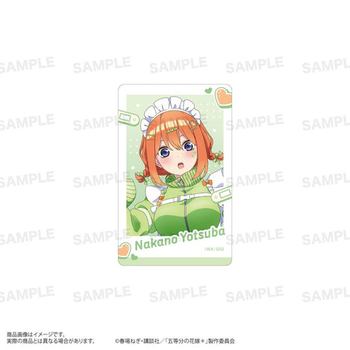 『五等分の花嫁*』トレーディングクリアカード ジャージメイドVer.【BOX】