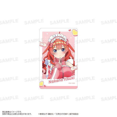 『五等分の花嫁*』トレーディングクリアカード ジャージメイドVer.【BOX】