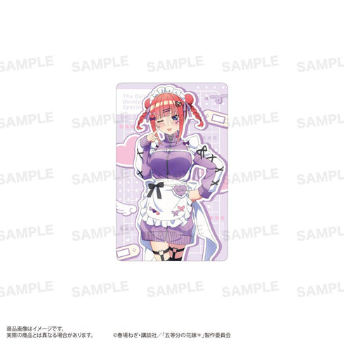 『五等分の花嫁*』トレーディングクリアカード ジャージメイドVer.【BOX】