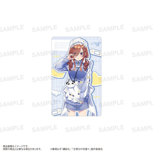 『五等分の花嫁*』トレーディングクリアカード ジャージメイドVer.【BOX】