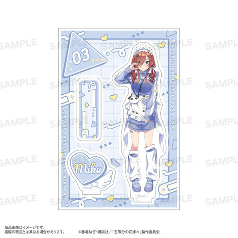 『五等分の花嫁*』アクリルスタンド ジャージメイドVer. 中野三玖