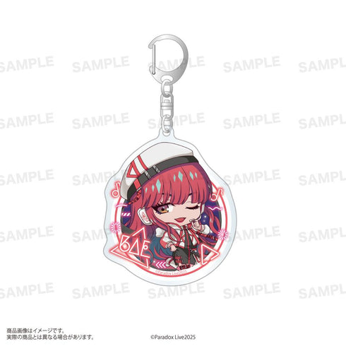 『Paradox Live』トレーディングアクリルキーホルダーA きゃらほっぴん! サイバーパンクVer.【BOX】