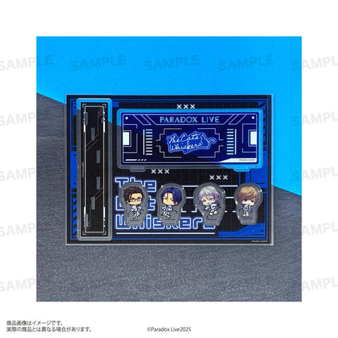 『Paradox Live』アクリルジオラマ きゃらほっぴん! サイバーパンクVer. The Cat's Whiskers