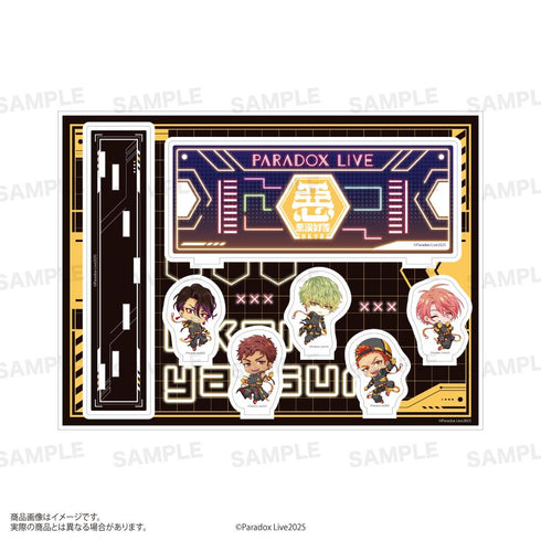 『Paradox Live』アクリルジオラマ きゃらほっぴん! サイバーパンクVer. 悪漢奴等