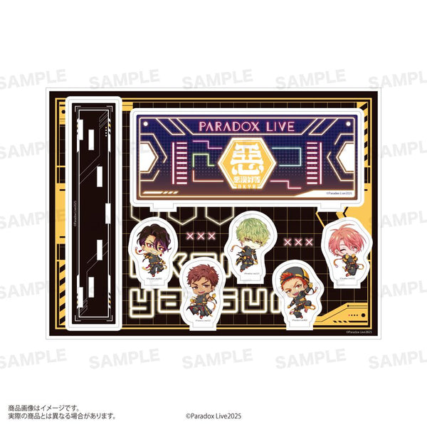 『Paradox Live』アクリルジオラマ きゃらほっぴん! サイバーパンクVer. 悪漢奴等