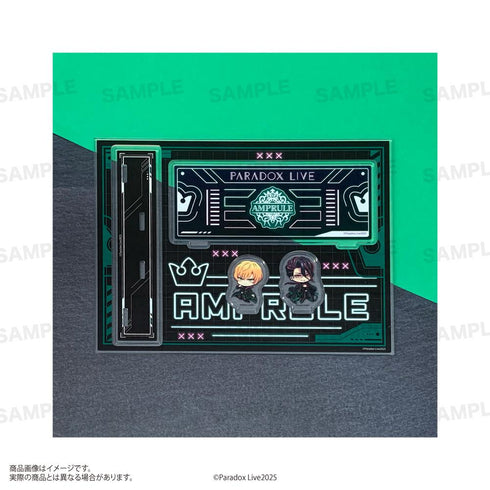 『Paradox Live』アクリルジオラマ きゃらほっぴん! サイバーパンクVer. AMPRULE