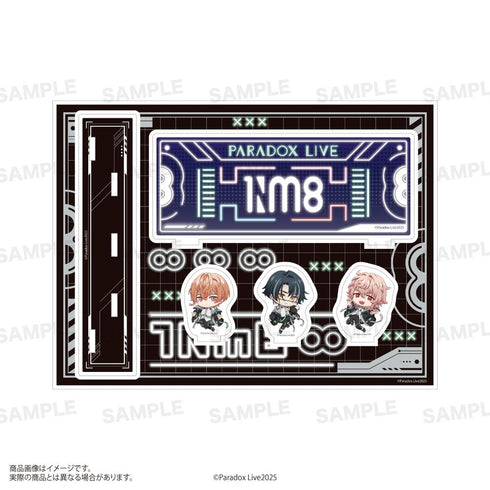 『Paradox Live』アクリルジオラマ きゃらほっぴん! サイバーパンクVer. 1Nm8