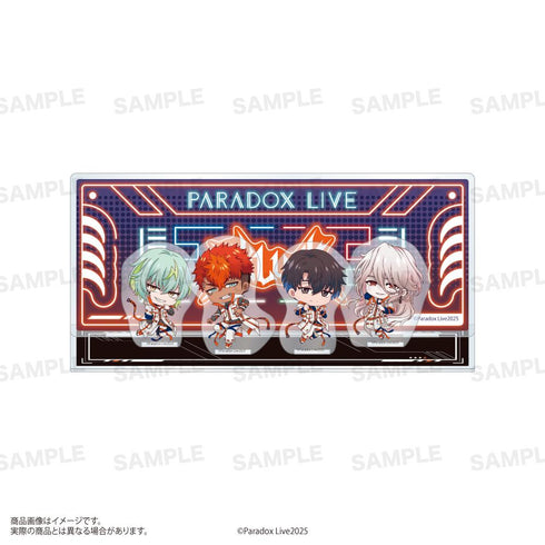『Paradox Live』アクリルジオラマ きゃらほっぴん! サイバーパンクVer. 獄Luck