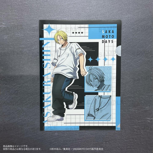 『SAKAMOTO DAYS』クリアファイルセット モード系ファッションVer. 朝倉シン&勢羽夏生