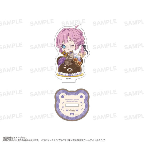 『ラブライブ!蓮ノ空女学院スクールアイドルクラブ』トレーディングアクリルスタンド(きゃらどるちぇ) テディベアVer.【BOX】