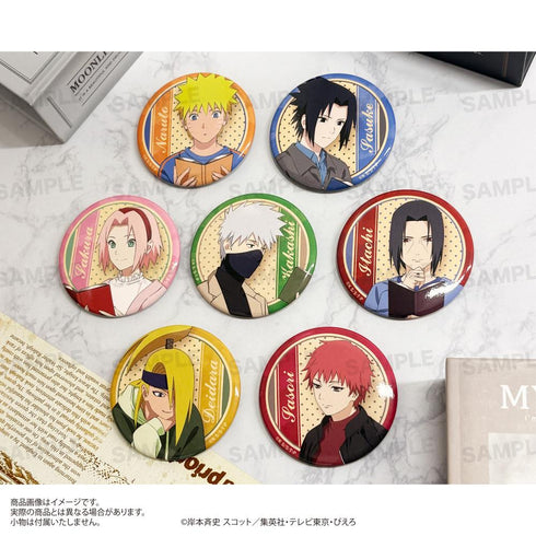 『NARUTO-ナルト- 疾風伝』トレーディング缶バッジ 読書Ver.【BOX】