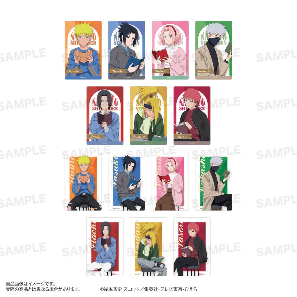 NARUTO-ナルト- 疾風伝』トレーディングクリアシート 読書Ver.【BOX