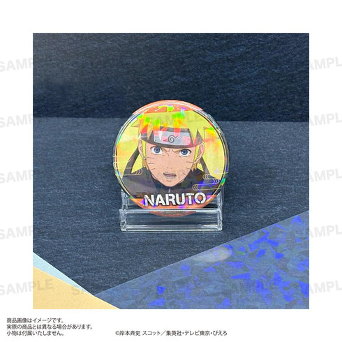 『NARUTO-ナルト- 疾風伝』トレーディング場面写ホログラム缶バッジ【BOX】