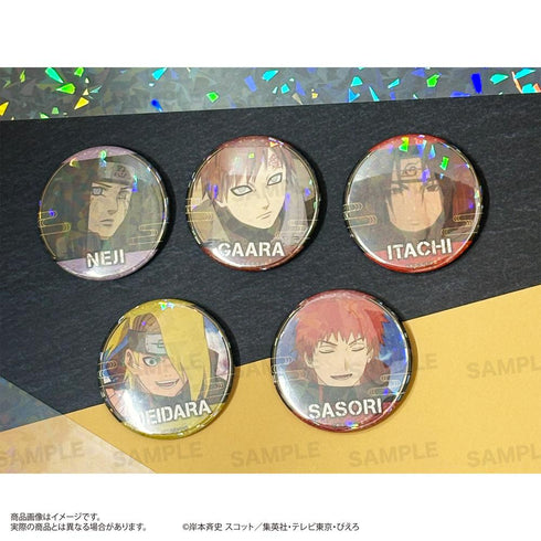 『NARUTO-ナルト- 疾風伝』トレーディング場面写ホログラム缶バッジ【BOX】