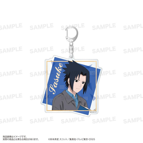 『NARUTO-ナルト- 疾風伝』アクリルキーホルダー 読書Ver. うちはサスケ