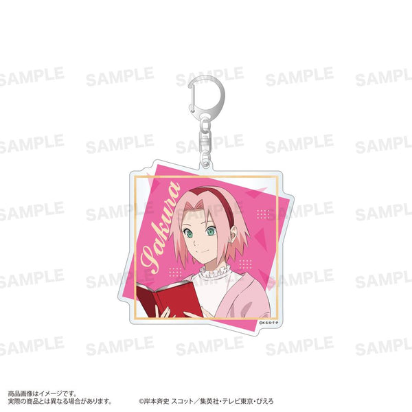 『NARUTO-ナルト- 疾風伝』アクリルキーホルダー 読書Ver. 春野サクラ