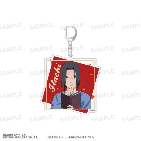 『NARUTO-ナルト- 疾風伝』アクリルキーホルダー 読書Ver. うちはイタチ