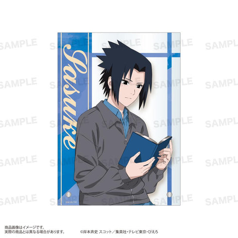 『NARUTO-ナルト- 疾風伝』A6アクリルパネル 読書Ver. うちはサスケ