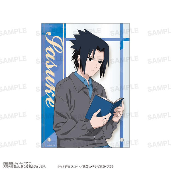 『NARUTO-ナルト- 疾風伝』A6アクリルパネル 読書Ver. うちはサスケ