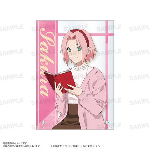 『NARUTO-ナルト- 疾風伝』A6アクリルパネル 読書Ver. 春野サクラ