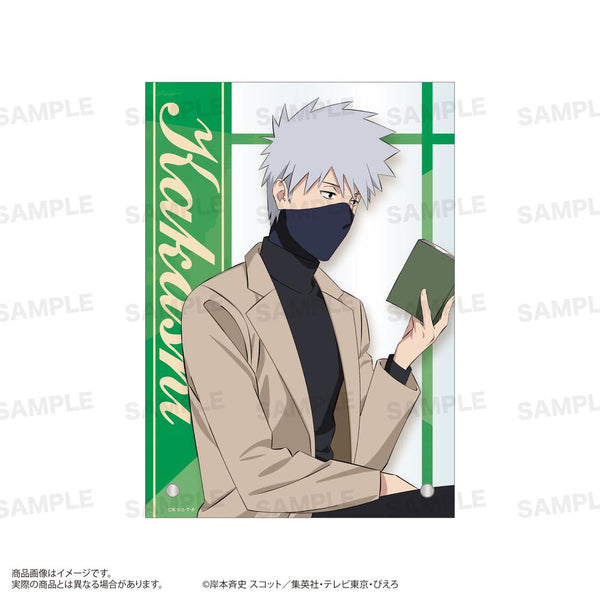 『NARUTO-ナルト- 疾風伝』A6アクリルパネル 読書Ver. はたけカカシ