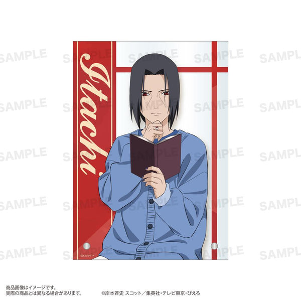 『NARUTO-ナルト- 疾風伝』A6アクリルパネル 読書Ver. うちはイタチ