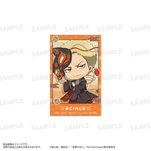 『進撃の巨人』ミニフォトカードセット きゃらほっぴん! 狐面Ver. A