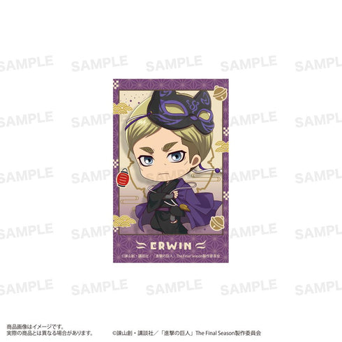 『進撃の巨人』ミニフォトカードセット きゃらほっぴん! 狐面Ver. B