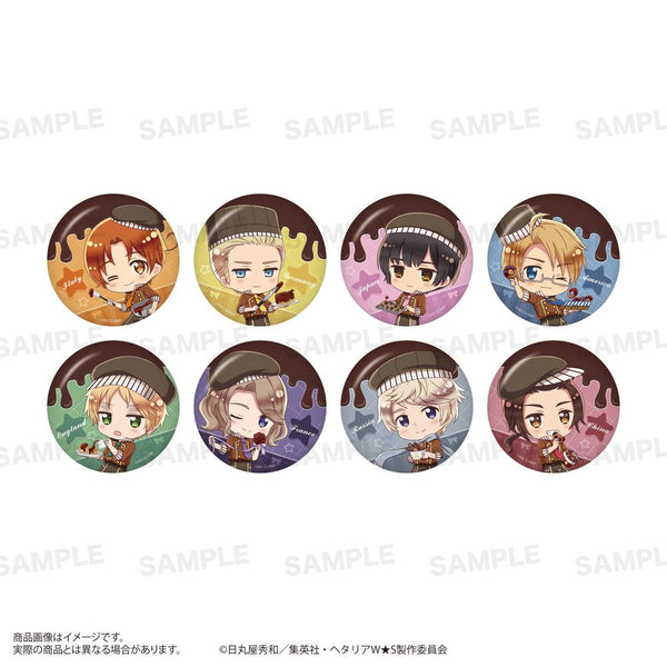 『ヘタリア World☆Stars』トレーディング缶バッジ きゃらほっぴん! ショコラティエVer.【BOX】