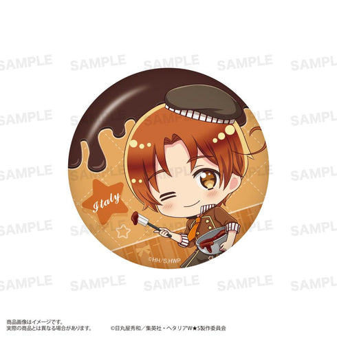 『ヘタリア World☆Stars』トレーディング缶バッジ きゃらほっぴん! ショコラティエVer.【BOX】