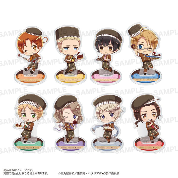 『ヘタリア World☆Stars』トレーディングアクリルスタンド きゃらほっぴん! ショコラティエVer.【BOX】