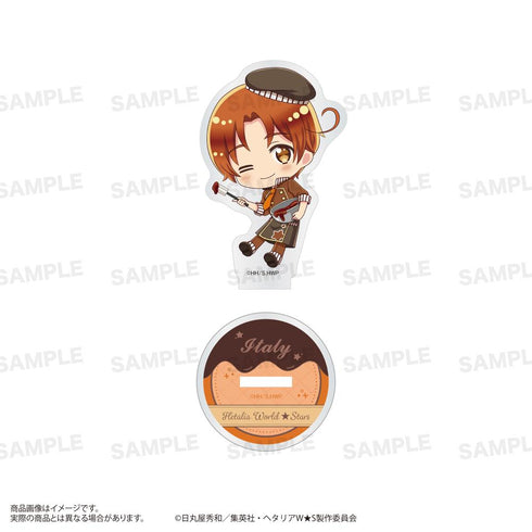 『ヘタリア World☆Stars』トレーディングアクリルスタンド きゃらほっぴん! ショコラティエVer.【BOX】