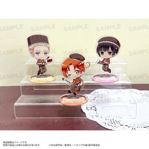 『ヘタリア World☆Stars』トレーディングアクリルスタンド きゃらほっぴん! ショコラティエVer.【BOX】