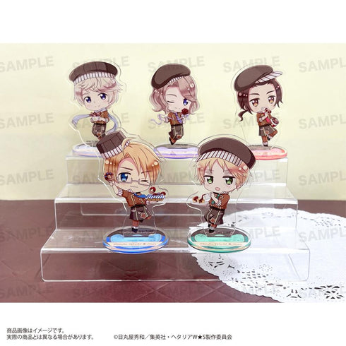 『ヘタリア World☆Stars』トレーディングアクリルスタンド きゃらほっぴん! ショコラティエVer.【BOX】