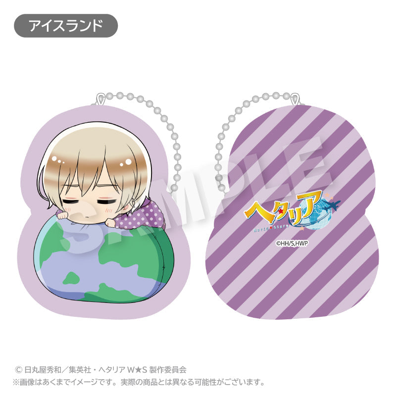 ヘタリア World☆Stars』ふわみんクッションキーホルダー アイス