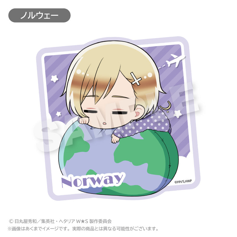 ヘタリア World☆Stars』ふわみんダイカットステッカー ノルウェー