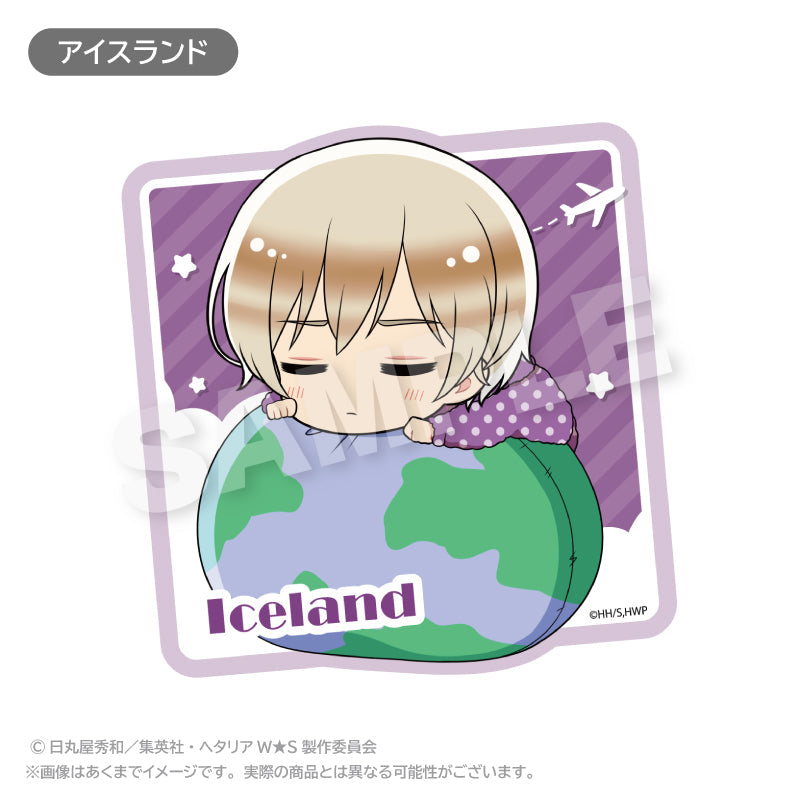 ヘタリア World☆Stars』ふわみんダイカットステッカー アイスランド